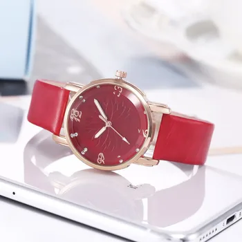 

Student Simple Sun Flower Fashion Watchs Women's Quartz Watchs Minimalist Watch Designer Watch Reloj Mujer Montre