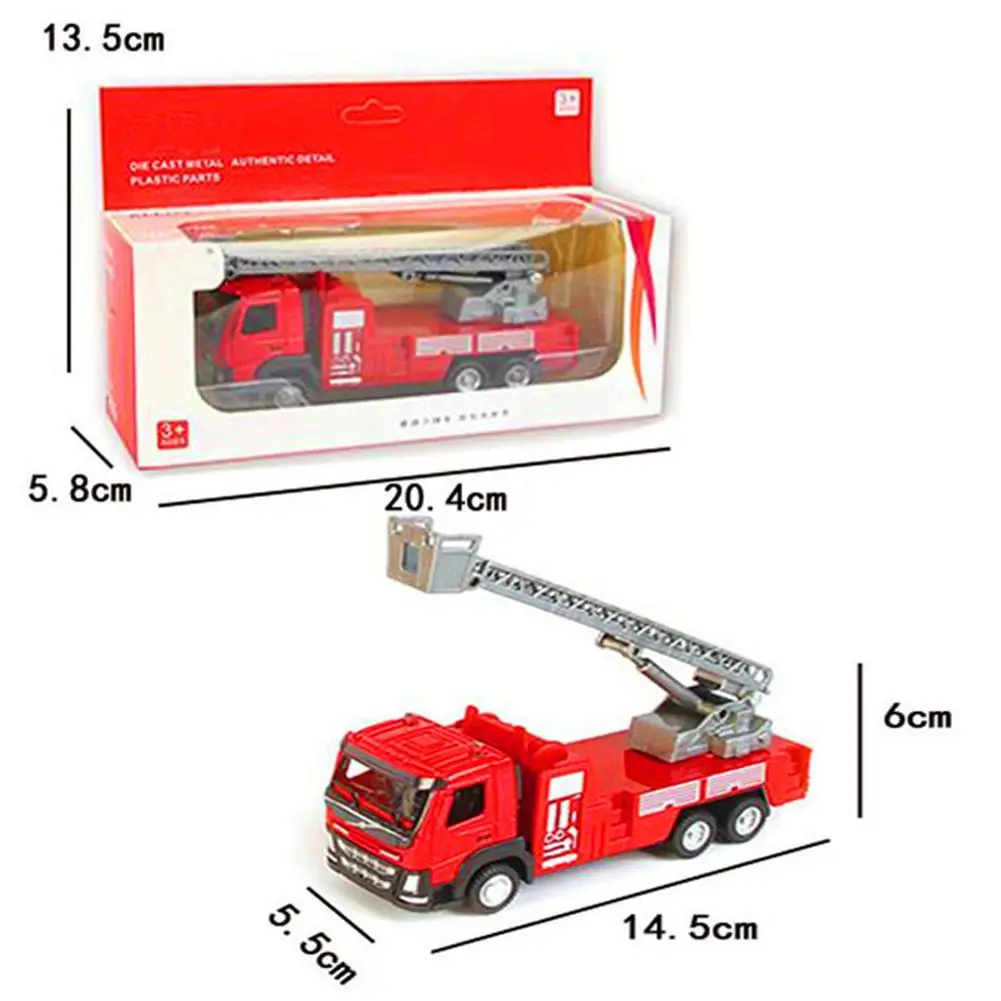 G Fire Ladder Truck Детский костюм для ролевых игр, Детский набор Пожарника, пожарного, пожарного, шлем, костюм, водяной пистолет, гидрант, огнетушитель, игрушка - Цвет: G Fire Ladder Truck