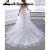 Luxurious Lace Tulle Sweetheart Floor-Length Off The Shoulders Ball Gown Wedding Dress Custom Made vestido de casamento 4