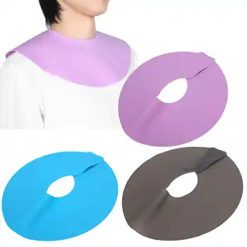 

Salon Barber Shop Silicone Hair Cutting Dyeing Cape Waterproof Hairdressing Shawl Round Hairdressing Hair Coloring Accessory