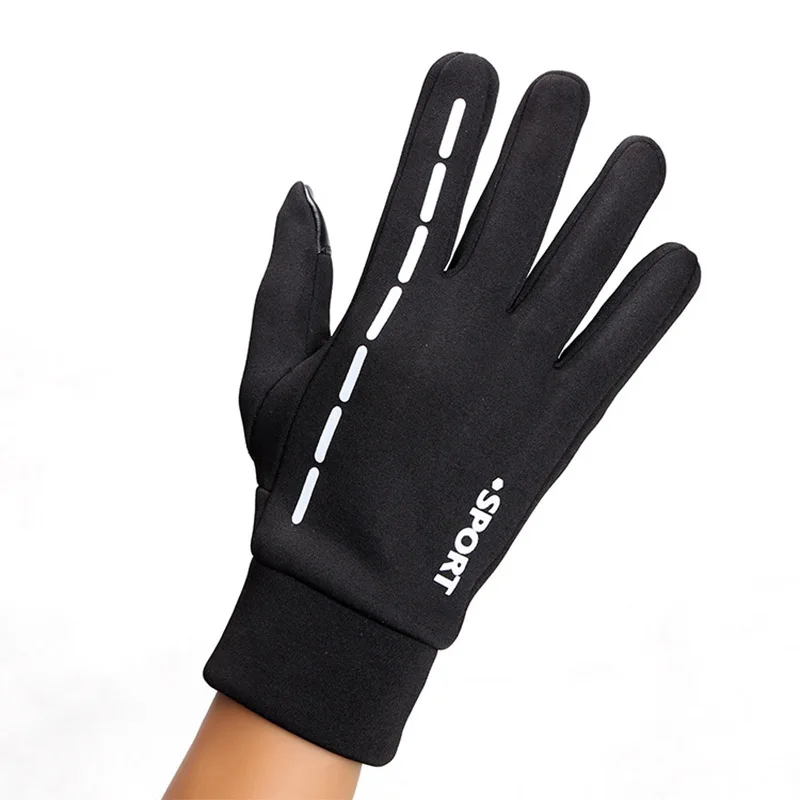 Новые Нескользящие перчатки для мужчин и женщин теплые перчатки для вождения Бег упражнения Пешие прогулки повседневные перчатки с