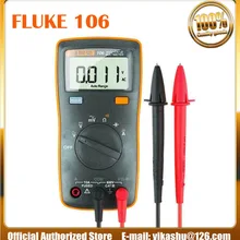 Ручной цифровой мини-мультиметр Fluke 106