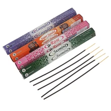 20 шт. Аутентичные индийские ароматические палочки ручной работы Благовонная Палочка Тибетский сандаловое дерево натуральный смешанный запах индийские палочки ладан s 4 стиля