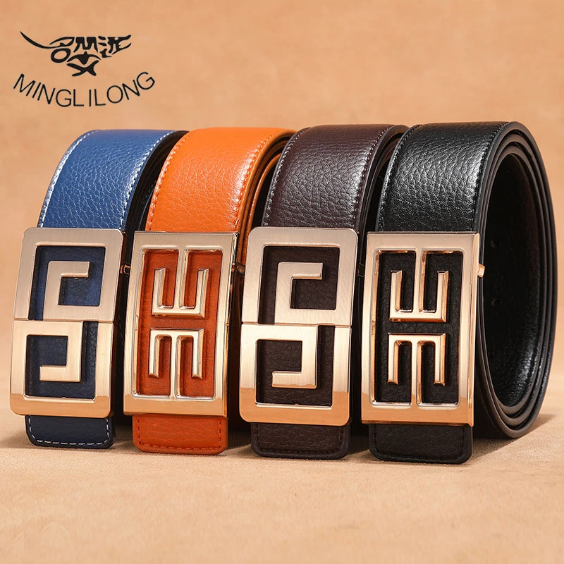 off white leather belt