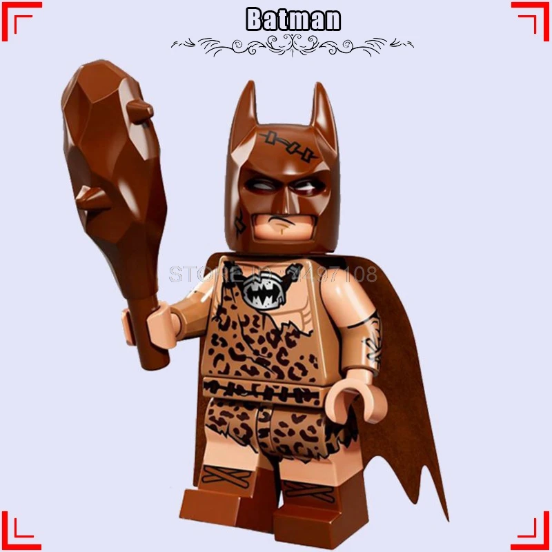 Женщина-кошка, Бэтмен DC фигурка фильм Капитан Лига Америка Готэм город игрушка строительные блоки красный капюшон Аквамен Супермен игрушки - Цвет: Batman