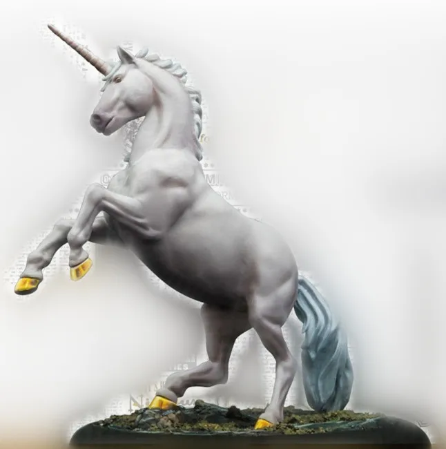 Разобранный Неокрашенный набор модельная фигурка из смолы 35 мм // M087 | Игрушки и