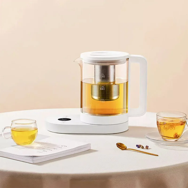 Xiaomi Mijia Electric Kettle Smart Multifunctional Health Pot Thermo 1000W Office Boiling Teapot Home Automatic Glass Teapot