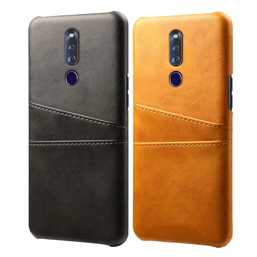SCK кожаный держатель для карт чехол для телефона для OPPO F1 Plus F1S F3 Plus F5 F9 FIND X Find X2 F11 Pro F9 Pro F7 F11 чехол для телефона