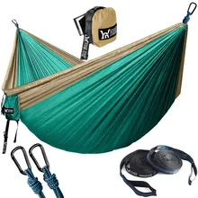 Portable Hammock Furniture Parachute Sleeping-Chair Garden-Hanging Survival Travel Nylon