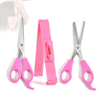 

Professional Bangs Hair Cutting Tool DIY Scissors Hairstyle Typing Trim Styling Hairdressing Trim Level Bangs Scissors