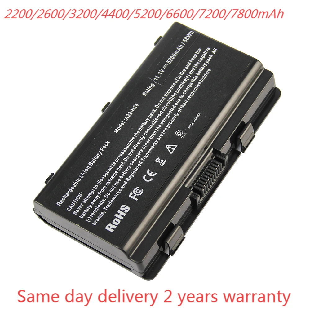 Аккумулятор для ноутбука Asus 5200 мАч фонарь модель L062066 1510-07KB000 Hasee A300 A350 A450 A400 T4300 6050