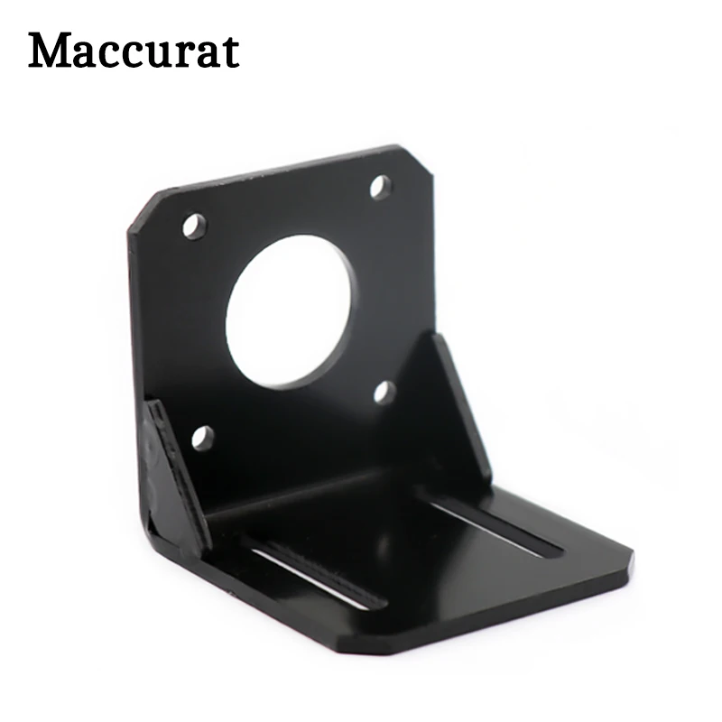 Maccurat 1PC NEMA 17 Motor Bracket Mount Stepper Motor Bracket 3D Printer Motor Support 3D Printer Parts 42mm Alloy Steel Holder