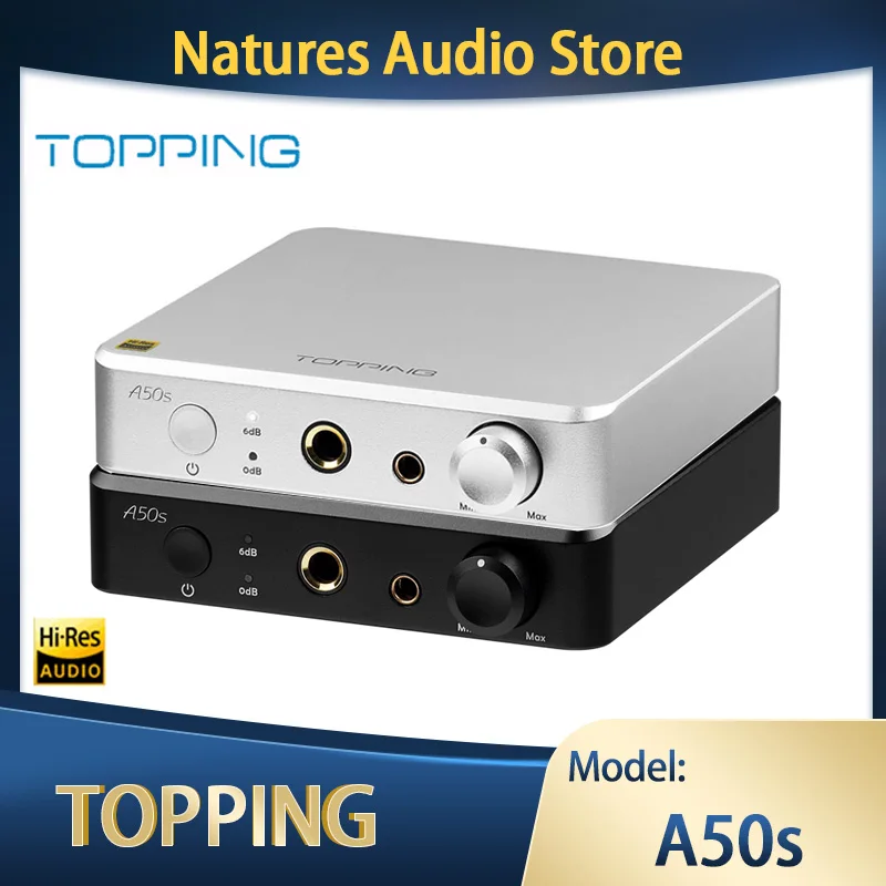 

Усилитель для наушников TOPPING A50s AMP 4,4 мм, сбалансированный усилитель для наушников NFCA, звук высокого разрешения