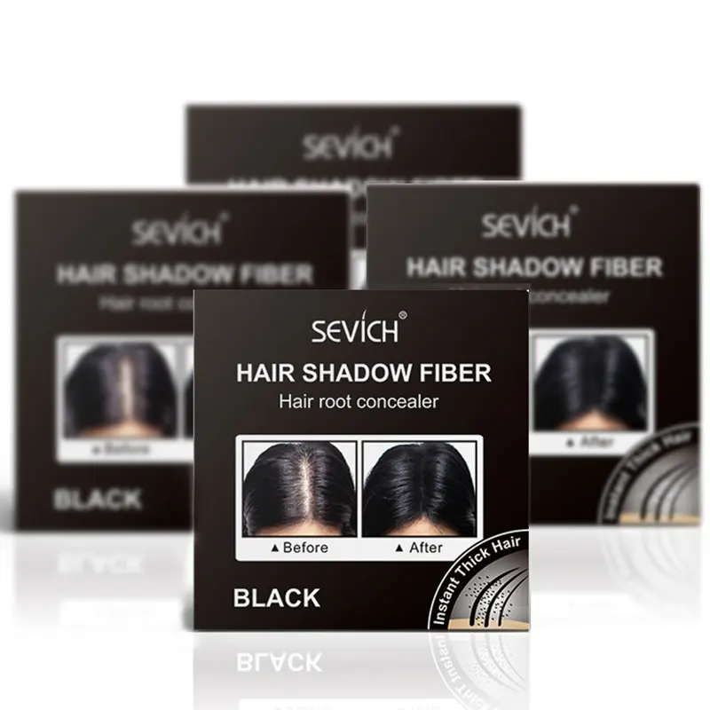 Hair Building Powder Coloring Product Waterproof Hairline Powder 3 Colors 12g