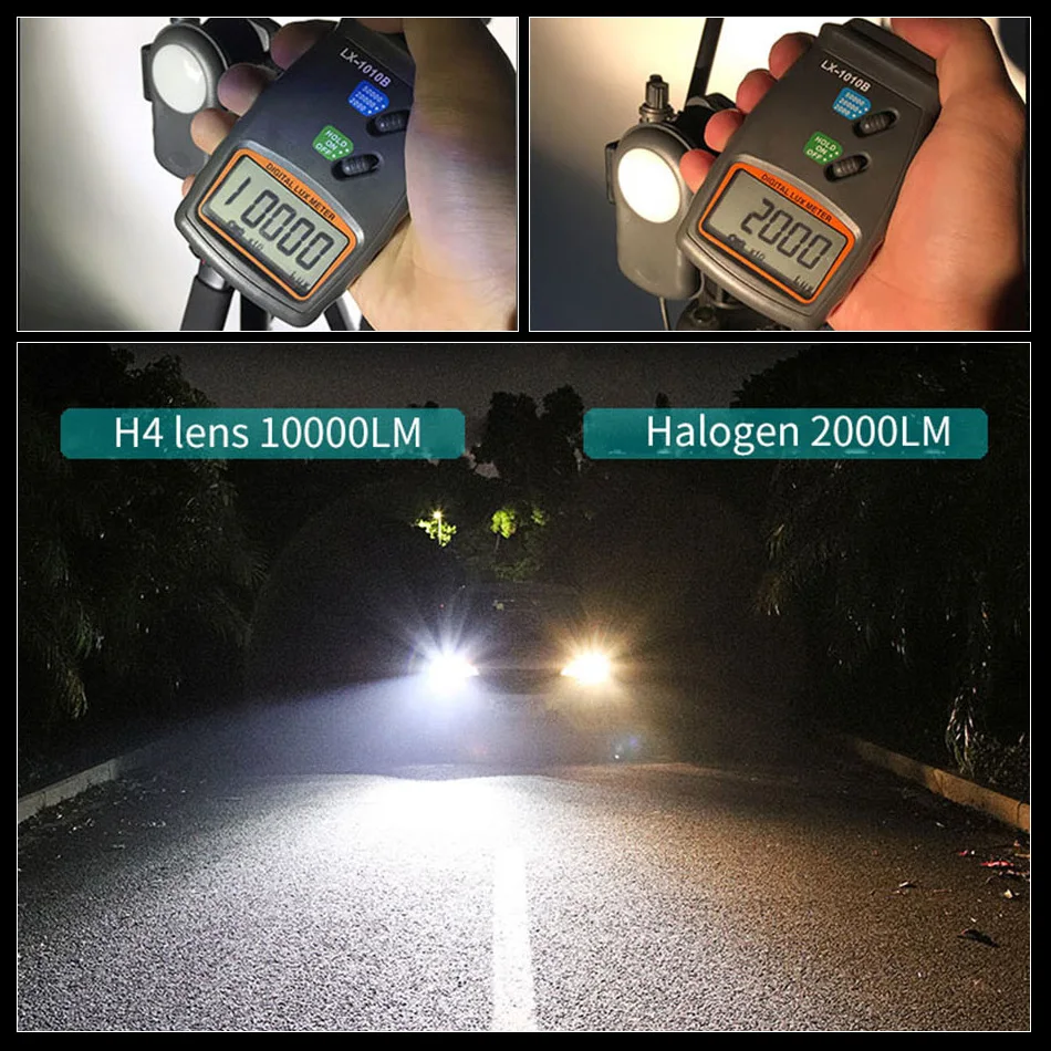 AILEO H7 Led Headlight Low Beam Lights CSP Chips High Power 10000LM 6000K Canbus led car lights led lights led bulbs led headlights led car headlights car headlamps For Volkswagen Golf 6 MK6 Golf 7 MK7 Touran 12V