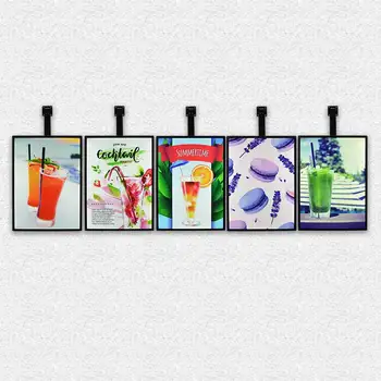 

light box aluminum profile led menu light box for restaurant light box