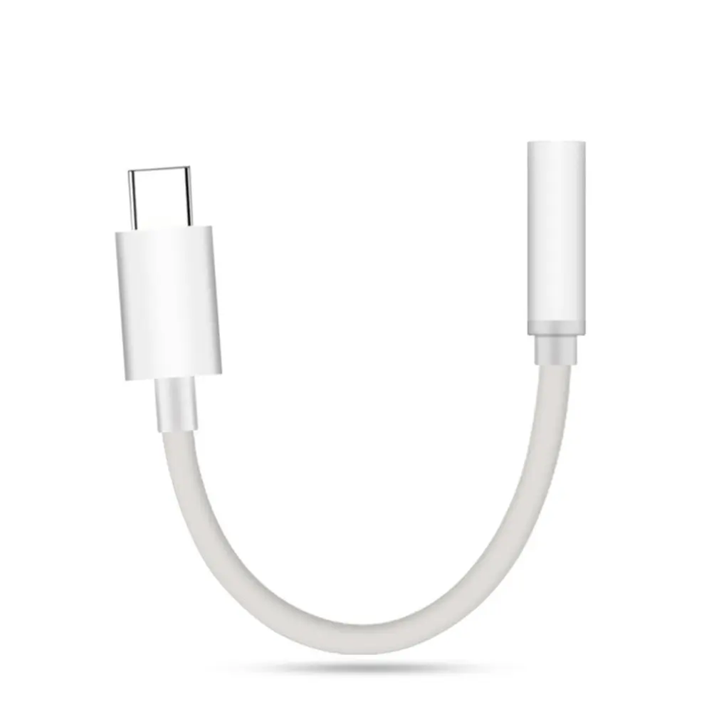 

For Xiaomi 6/8/9 Mobile Phone To Headphone Adapter Audio Cable Adapter Type-C To 3.5Mm Conversion Line