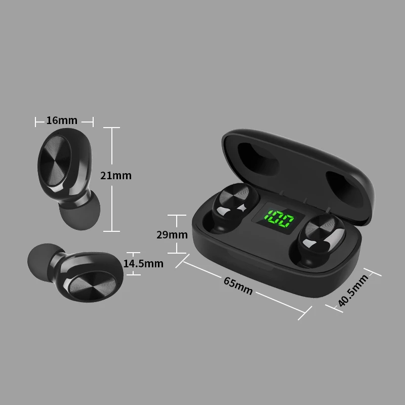 TWS Bluetooth 5,0 беспроводная гарнитура с зарядным устройством для смартфона Blackview A80 Pro UMIDIGI Ulefone
