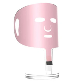 

Pink Electric Heating Mask Instrument Graphene Heating Far-Infrared Wrinkle Lifting and Thin Face Acne Whitening Mask