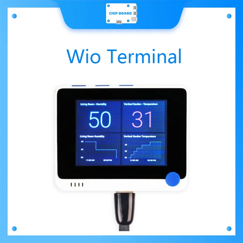 

seeed Wio Terminal: ATSAMD51 Core with Realtek RTL8720DN BLE 5.0 & Wi-Fi 2.4G/5G Dev Board