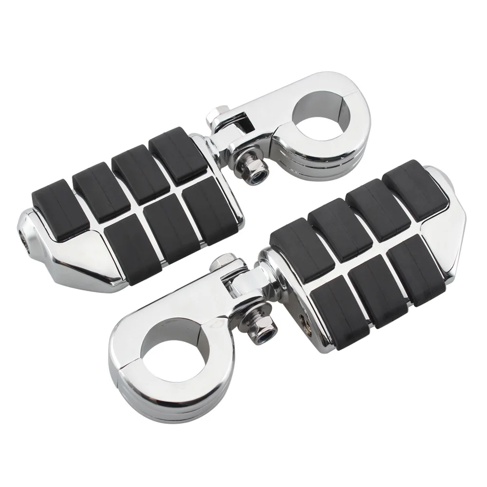 1 1/" мотоциклетный ножной Peg Clevis зажим Крепление для Harley Honda Suzuki Yamaha Kawasaki Highway защита двигателя Авария Бар