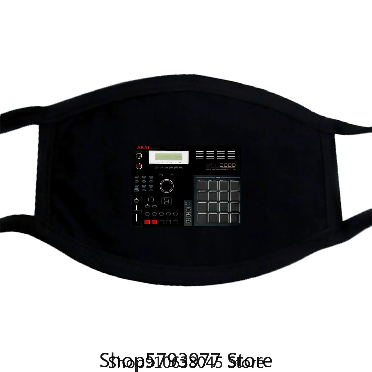 Маска Akai Mpc 2000 41 кислотный Edm Skool Rave House Music винтажный синтезатор Moog PM2.5 | Аксессуары