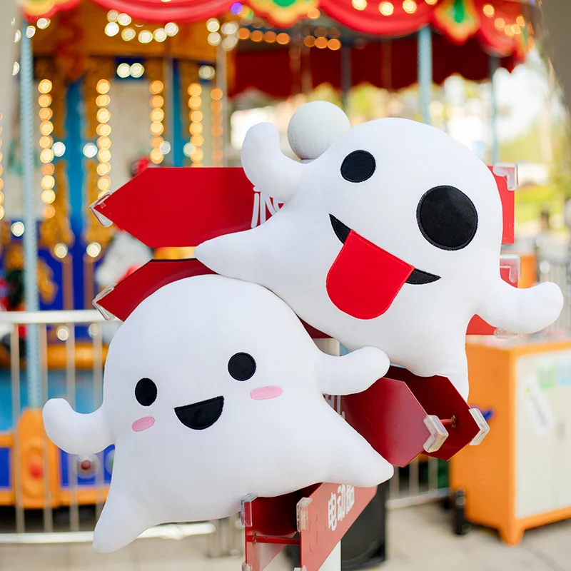 40CM Cute Anime Monsters Ghost Plush Toy Stuffed Soft Pillow Toys Kids Girls Halloween Supplies Gifts | Игрушки и хобби