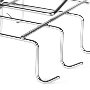 

Stainless Steel Kitchen Rack Hanging Coffee Tea Cup Mug Holder Organizer Storage P0RE