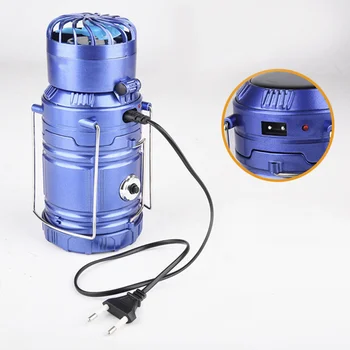 

Sloar Camping Lantern Portable Hurricane Lamp LED Lantern Lights with Ceiling Fan for Camping Hunting Fishing