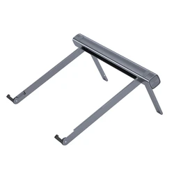 Support pliable et réglable pour ordinateur Portable, en alliage d'aluminium, pour tablettes portables, réduction de la chaleur, support de refroidissement pour PC 