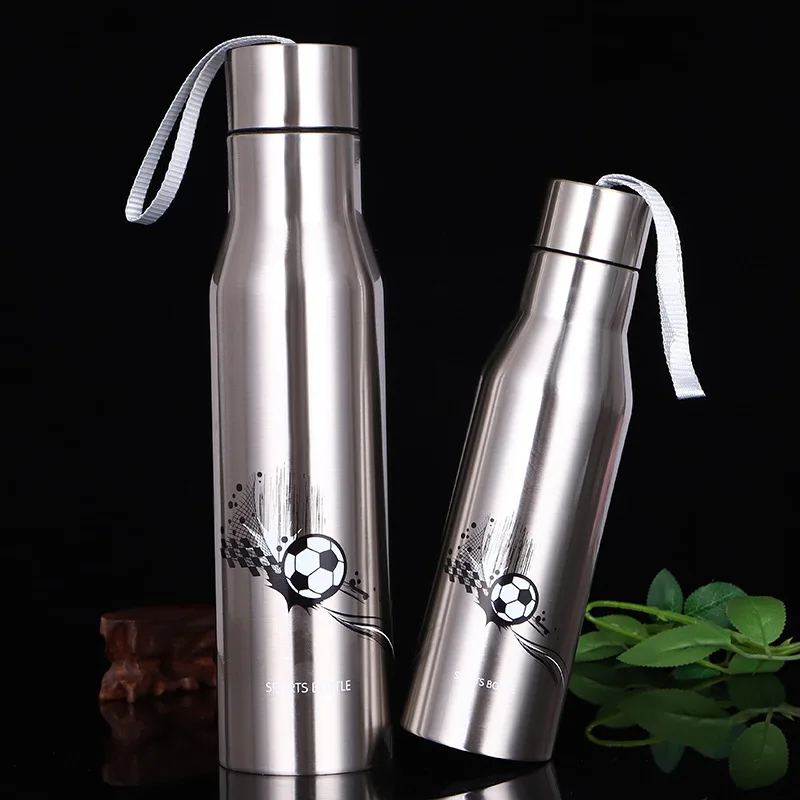 

Creative Stainless Steel Double Vacuum Mug Outdoor Portable Sports Bottle Customizable Gift Cup Daily Use the Department Store