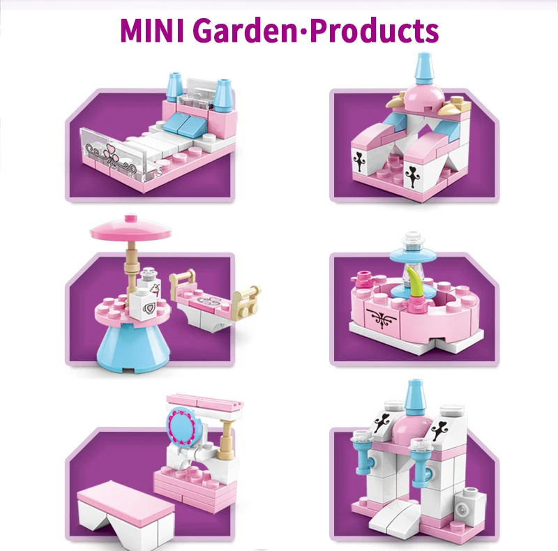 Children's Toys Building Blocks Friends Blocks Boys Girls Bricks Car Aircraft Excavator Crane City Building Engineering Vehicle (2)