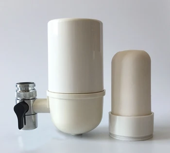 

Ceramic&carbon combined Tap water purifier/faucet water filter/kitchen water filter to wippe off chemical&harmful substance