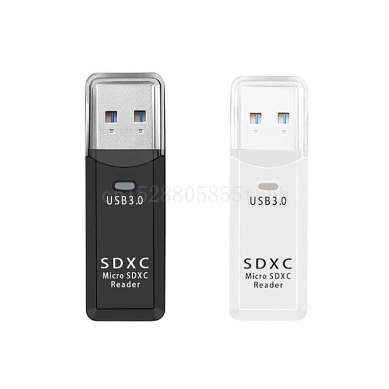 Adaptador de alta velocidad USB 3,0 2 en 1, lector de tarjetas de memoria Micro SD, TF y SD para PC y portátil