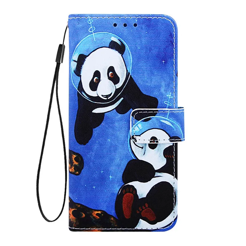 sFor Samsung Galaxy A30s Case on for Coque Samsung A30s A 30S SM-A307F Cover Animal Luxury Magnetic Flip Leather Phone Case Etui - Color: G