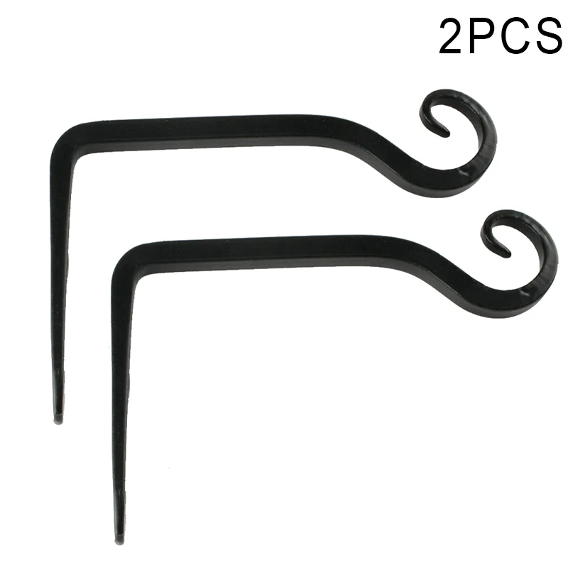 

Hanging Wall Brackets Hook Decoration for Lantern Planter Basket Balcony Garden JA55