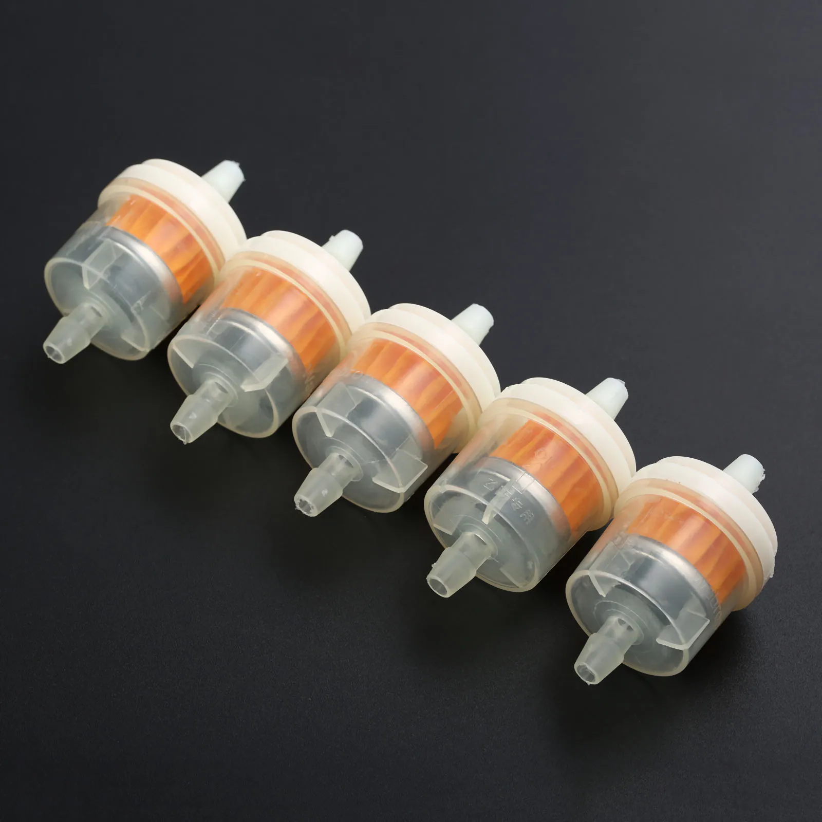 5Pcs Motorcycle 6mm Oil Filters Petrol Gas Gasoline Liquid Fuel Filter For Scooter Motorbike Motor Car Dirt Pocket Bike | Автомобили и