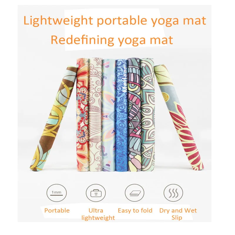 Eco-Friendly Non-Slip Yoga Towel Suede Unicorn Print Fitness Yoga Mats Machine Washable Pilates Floor Exercises Gym Ultralight Eco-Friendly Non-Slip Yoga Towel Suede Unicorn Print Fitness Yoga Mats Machine Washable Pilates Floor Exercises Gym Ultralight