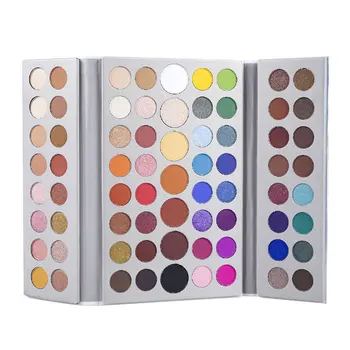 

DNM 71 Colors eyeshadow pallete matte eyeshadow glitter eye shadow Long lasting eye shadow palette Pigment makeup pallete TSLM1