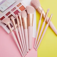 10Pcs Makeup Brushes Set Powder Lip Cosmetic Beauty Make Up Brushes Tool Foundation Brush Blush Blending Eyeshadow Brush 10Pcs Makeup Brushes Set Powder Lip Cosmetic Beauty Make Up Brushes Tool Foundation Brush Blush Blending Eyeshadow Brush