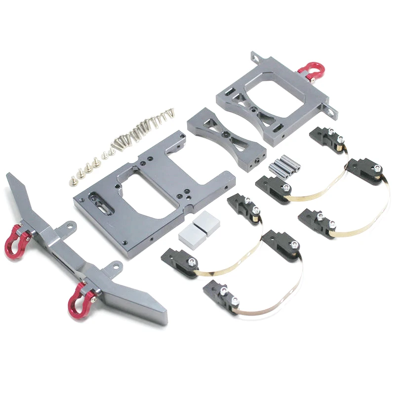 

for WPL B14 1/16 RC Truck Car Upgrade Spare Parts Metal Bumper Bracket Beam Body Chassis Frame Kit for WPL B14 1/16 RC Truck Car
