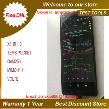 

Free shipping DHL + X1 J9110 Tems Pocket Handset , Support 5CA & 4X4MIMO & QAM256 & VOLTE ... Testing