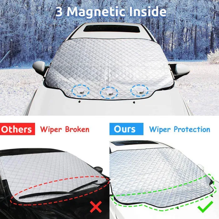 Car Windshield Snow Cover Waterproof Protection Thicken for Auto Outdoor Winter BB55