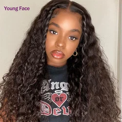 Water Wave Natural Hair Wig 13x6  Virgin HD Lace Frontal Human Hair Wigs Brazilian Human Hair For Women Closure Wig Human Hair