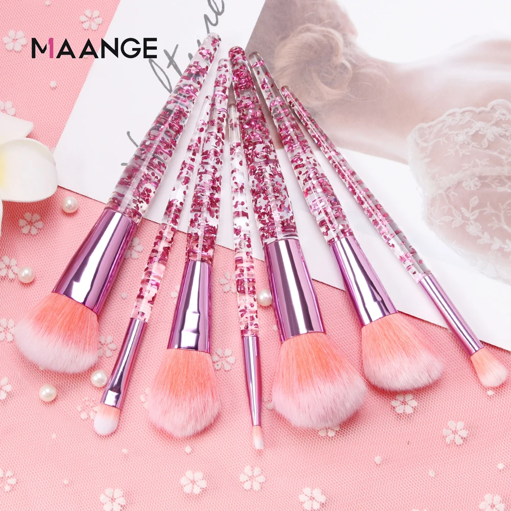 MAANGE 3/7 Высококачественные Профессиональные кисти для макияжа набор