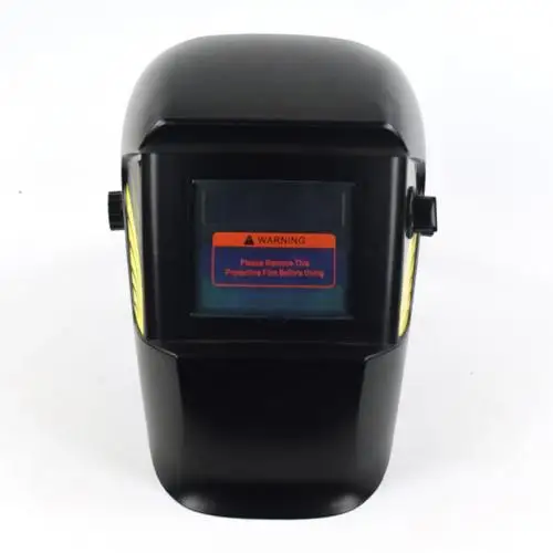 Черный Solar Automatic Welding Shield Mask Darkening Adjustable Helmet with Sweatband - Цвет: Черный