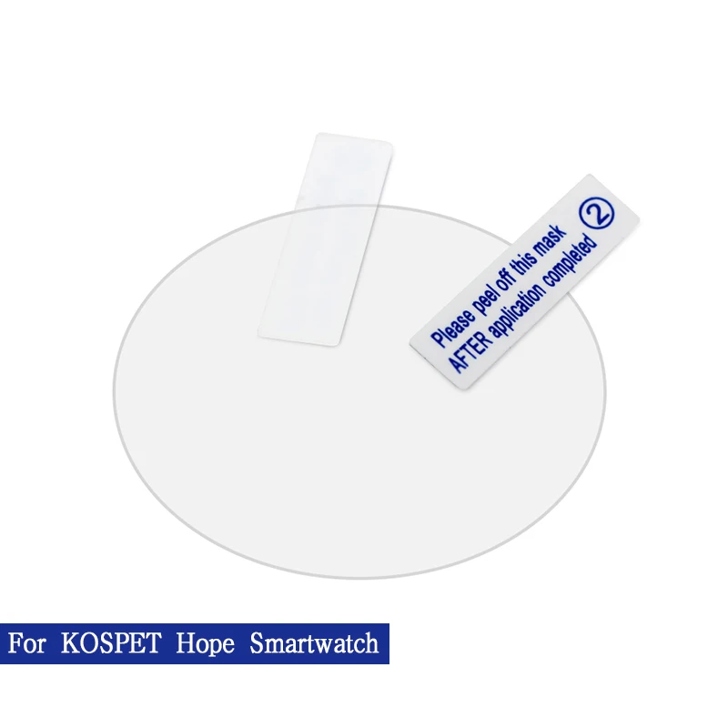 For Hope KOSPETPrime/Hope/Brave/Optimus Pro smartwatch защитную пленку, крышка для Kospet Смарт-часы-телефон с Экран протектор 3 шт./упак - Цвет: For Hope