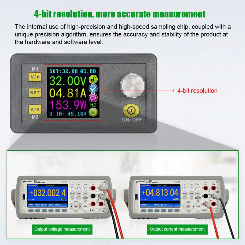 

Direct Current Voltage Regulator Power Supply Module Voltage Current Converter Power Adpater Board DPS5015 TP899