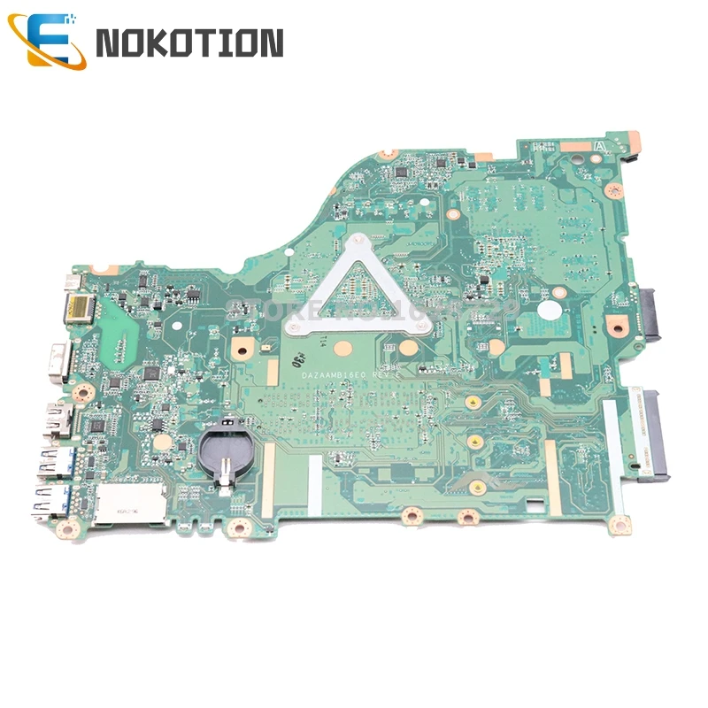 NOKOTION NBGG71100C NB. GG711.00C для acer aspire E5-575 E5-575G материнская плата для ноутбука DAZAAMB16E0 SR2UW I3-6006U процессор 940MX GPU