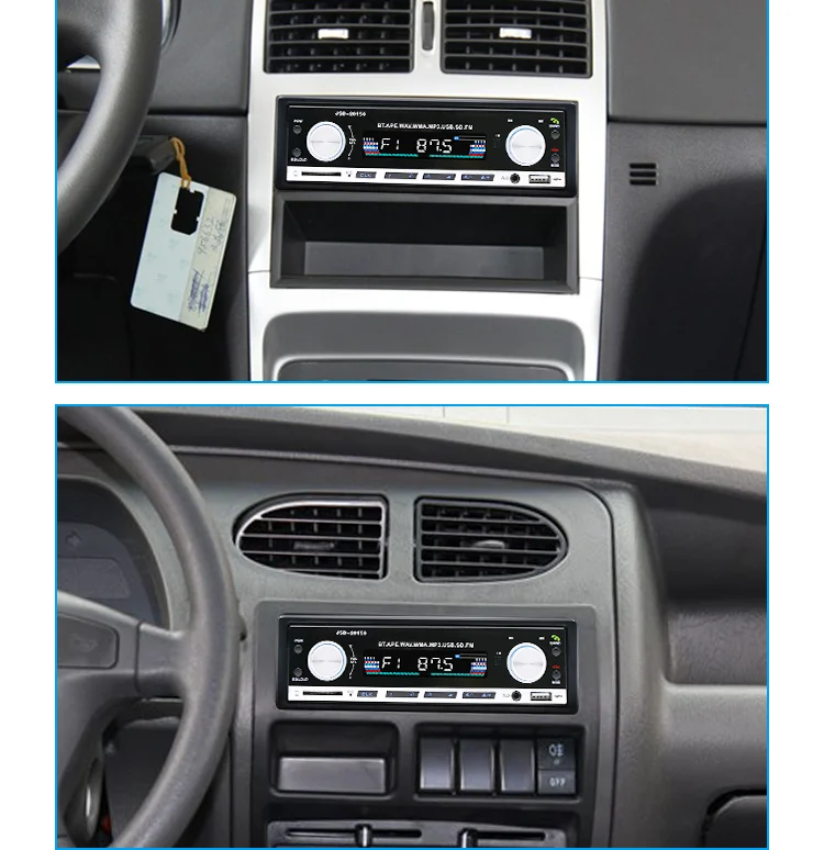 TOSPRA JSD-20158 авто стерео 1 Din автомагнитола 12 в bluetooth V2.0 FM Aux вход приемник автомобильный аудио SD USB MP3 MMC WMA